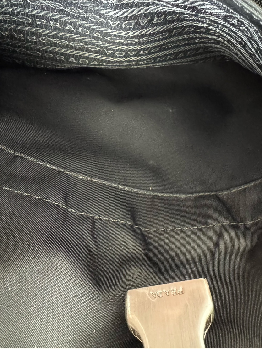 Prada Black Nylon Crossbody Messenger Bag - Picture 6 of 16